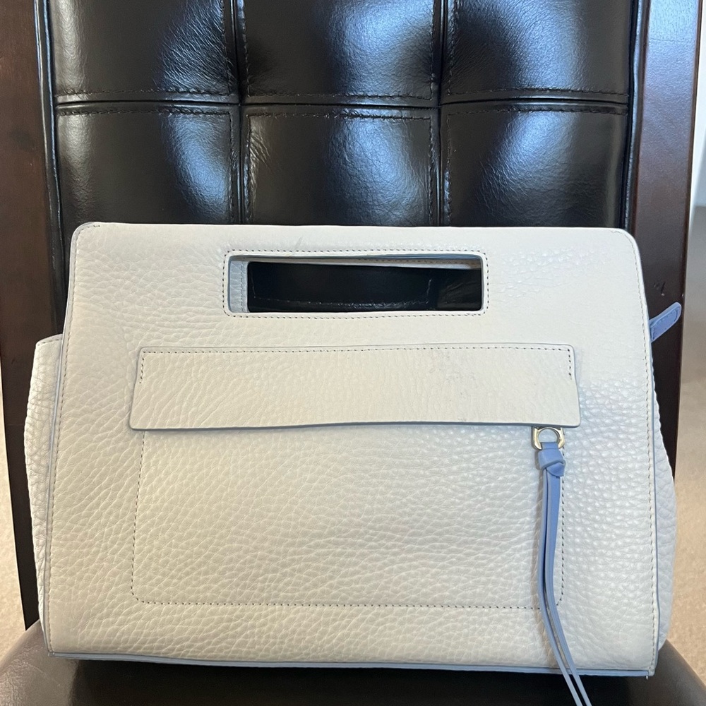 Coach Bleeker Pocket Clutch, white